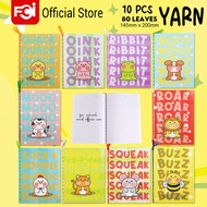 FCI  Spiral Notebook WITH YARN comes with New Different Design for Elementary-Highschool Use 80's x 