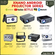 HP Xnano Android Projector 1900 - 15000 Lumens Full HD 1080P Portable Android Bluetooth Projector - 
