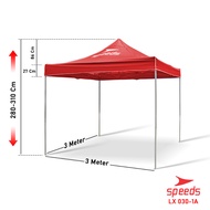 SPEEDS-Tenda Lipat otomatis 2.5 x 2.5M Tenda Bazar Pameran Tenda gazebo Tenda Dagang LX 030-04