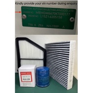 Honda Civic FC2/FC5/FK5 Oil Filter Engine Filter Aircon Filter Servicing Kit