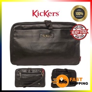 KICKERS ORIGINAL COW LEATHER CLUTCH BAG BEG LELAKI KULIT ORIGINAL LEMBU ASLI BRANDED
