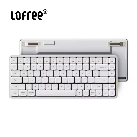 LOFREE Flow Mechanical Keyboard Wireless Quiet and Gentle Sound Keyboard Ghost Linear Phantom Swith