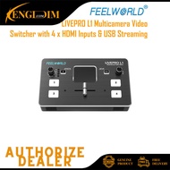 Feelworld LIVEPRO L1 Multi-format Video Mixer 4 x HDMI Inputs Live Streaming