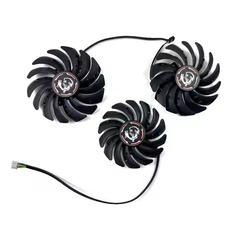 4PIN PLD10010S12HH PLD09210S12HH/B 4PIN For MSI GeForce RTX2080 Ti 2070 Super GAMING X TRIO RTX 2080