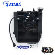 ATAKA หม้อน้ำแต่ง Radiators 1 ใบพัดใหญ่ หม้อน้ำ YAMAHA EXCITER 155 VVA โต้งแต่ง ตัวใหญ่ 1 ใบพัด หม้อ