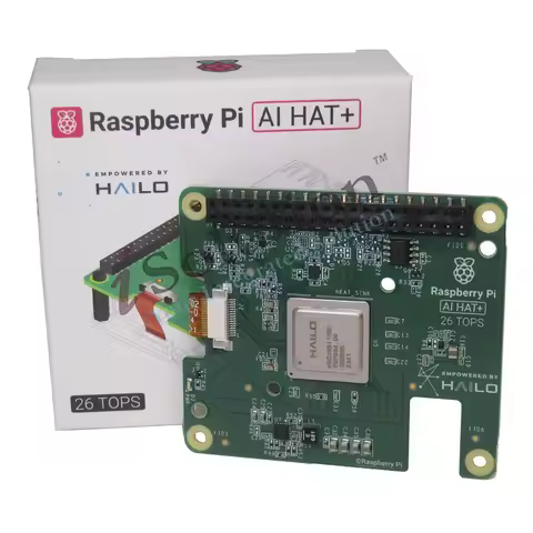 Raspberry Pi 5 AI Kit, 26 TOPS 13 TOPS, Hailo AI Acceleration Module, Raspberry Pi M.2 HAT , 13Tops 