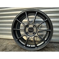 New Car Sport Rim Flow Forming WEDSSPORT TC105X Wheels 15x6.5J 4x100 ET40 EJTITAN -