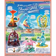 💮預訂商品💮〘原盒〙Re-ment Pokemon Shower Splash! 寵物小精靈 寶可夢 華麗噴泉 沐浴噴泉  擺設 系列 盒蛋 盒玩 (全6種) rement REM-70079-150