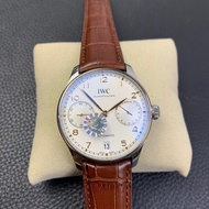 IWC ZF factory Portugal seven chain Swiss automatic mechanical movement size 42mm Italian cowhide wa