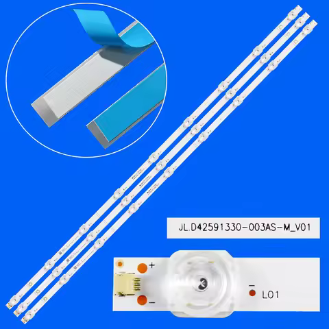 LED Backlight Strio JL.D42591330-003AS-M_V01 For 43inch 43R6E1 H43B7300 R43B7120UK R43B7300UK 43H770