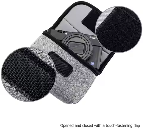 JJC Compact Camera Case Bag for Ricoh GR4 GR IV GRIV Sony ZV1 RX100 VII VI VA IV III II Olympus TG5 