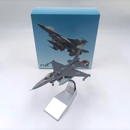 1/100 F16C Jet Fighter Simulation Alloy Military Airplane Airplane Model Static Ornaments Finished P