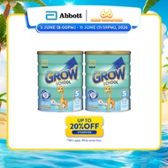 [Bundle of 2] GROW Growing Up Milk for Kids - School Stage 5 (6 - 12 years) - 900g