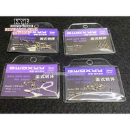 KYF Stainless Steel Connector Pin Fishing Kekili Kili Snap Pin Casting Snap Mancing Softplastic Lure
