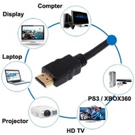 High Speed HDMI to HDMI Cable OD7.3mm Gold Plated 4K 1.5 Meter - HD101