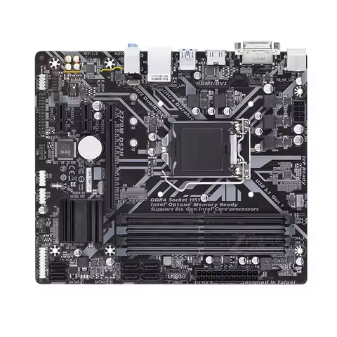For Z370M DS3H Motherboard 64GB LGA 1151 DDR4 Micro ATX Mainboard 100% Tested Fully Work