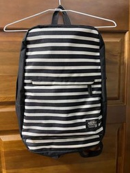 韓國SPAO zebra strips bag 斑馬紋後背包 書包 筆電包 韓國購入