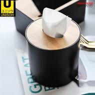 UNISOH Bamboo Tube Tissue Box Bamboo Tissue Box