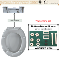 Inno WC1009 MICA Andesite / WC1036 Octet  Toilet Seat Cover Replacement & Compatible (Soft Close)   