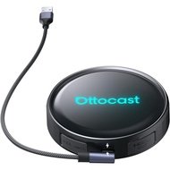 Ottocast P3 Pro OttoAibox Smart AI Car Box with Voice Assistant, Wireless CarPlay & Android Auto, HD