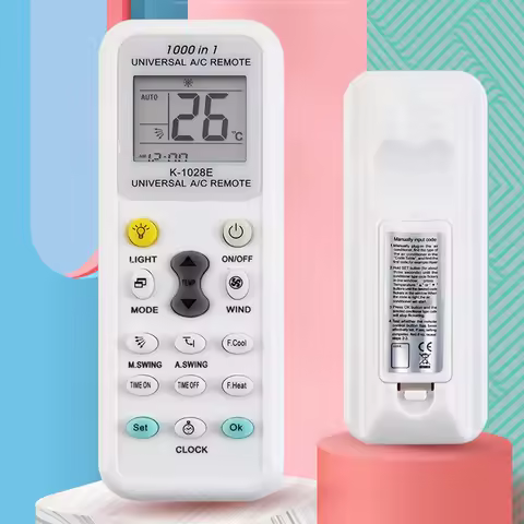Universal Air Condition Remote Control 1000 in 1 A/C IR Remote Suitable for Infrared Version Air Con
