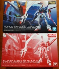 RG Impulse Gundam 衝擊高達 (強襲+劍戰, Force+Sword)