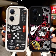 N106 Hp Silicone black white Casing for OPPO Reno 13F 11F 10 8T 11 Pro 5G Case