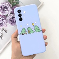 สำหรับ Huawei Nova Y70 Plus เคส MGA-LX9น่ารักแฟชั่นฝาหลังรูปการ์ตูนโทรศัพท์ TPU แบบน่มเคสสำหรับหัวเห