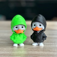 Cool Hoodie Duck Model Desk Decoration - Hooded Duck Unique Decor