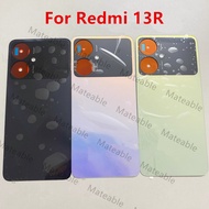 13R Battery Back Cover For Xiaomi Redmi 13R 13 R Rear Housing  Replace Repair Spare Parts