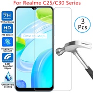 case for realme c25 c25s c25y c30 c30s cover tempered glass on c 25 s y 25s 25y 30 30s 25c 30c coque