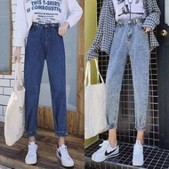 Jeans Women Ankle-length Bundle Leisure Chic Button Denim Pants All-match Womens High Waist Stylish Streetwear Harem Pants