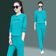 []. baju sejuk perempuan baju perempuan murah Piece / Suit Single Sukan Set Perempuan Spring dan Aut