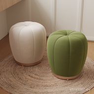 Windbreaker Hat Room Chair Pumpkin Makeup Stool Bedroom Cream Dressing Table Stool Light Luxury Girl