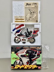 罕有 日本製 1987 全新 幪面超人 Black 電單車 羅特一號 Road Sector 超合金 非 rx battle hopper 影月