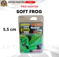 Soft Lure Umpan Katak Pro Hunter 55cm 3033 Untuk Casting