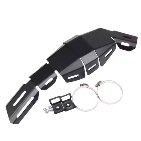 A64P-Motorcycle Exhaust Pipe Cover Heat Protector Thermal Insulation Guard For Honda CRF300L CRF300 