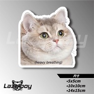 Cute Cat Cat Meme Cat Emoticon Pack Cat Slaves Car Stickers Stickers Waterproof Stickers Luggage Sti