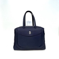 HERMES深藍醫生包銀扣35cm