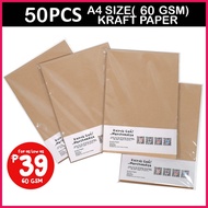 A4 60 GSM 50 pcs KRAFT PAPER HIGH-QUALITY PAPER