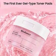 Biodance Collagen Gel Toner Pad, Facial Pores Shrink, Elasticity Enhance, Gentle Exfoliation Korean 