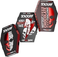 JOLOCHIP Challenge Combo Pack | The Last Chip (5g), World’s Hottest Sauce (20ml) and Hottest Chocola