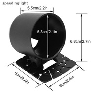 【SPGH】 52mm Universal Single Gauge Cup Car Holder Car Dash Cup Retrofit Gauge Holder Gauge Cover Hor