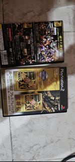 PS2 真三國無雙 2 和 猛將傳 套裝 連名相片 日版