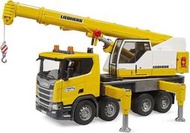 八田元氣小棧: 日版全新 德國 BRUDER bruder-03571 Scania Super 560R 大吊車工程車