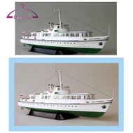 [deevoka] 1/100 Lilla Weneda Coast Ferry Boat Model Kit Education Game Papercraft Toy for Kids Adult