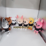 AIXINI 8.2in(20cm) Skzoo Plush Toys, Skz Plushie Jiniret/Wolf Chan/Leebit/DWAEKKI/Jiniret/HAN Quokka