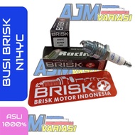 Brisk Copper Racing Motorcycle Spark Plugs N14YC/N12YC FIZ FIZR SIGMA FORCE 1 YT RGR RX KING RXK