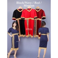 Dress Scuba Borneo Inspired (Bidayuh)