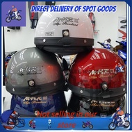 Motorcycle riding protective gear ღ100 Original MHR III Steng  MHR 3 Half Cut Topi Separuh Helmet (W